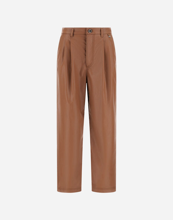 Herno TROUSERS IN ALTERNATIVE LEATHER Leather PT0005DNW191412240