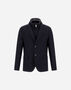 Herno RESORT BLAZER IN CASHMERE SILK Navy Blue GA00020UR380879200