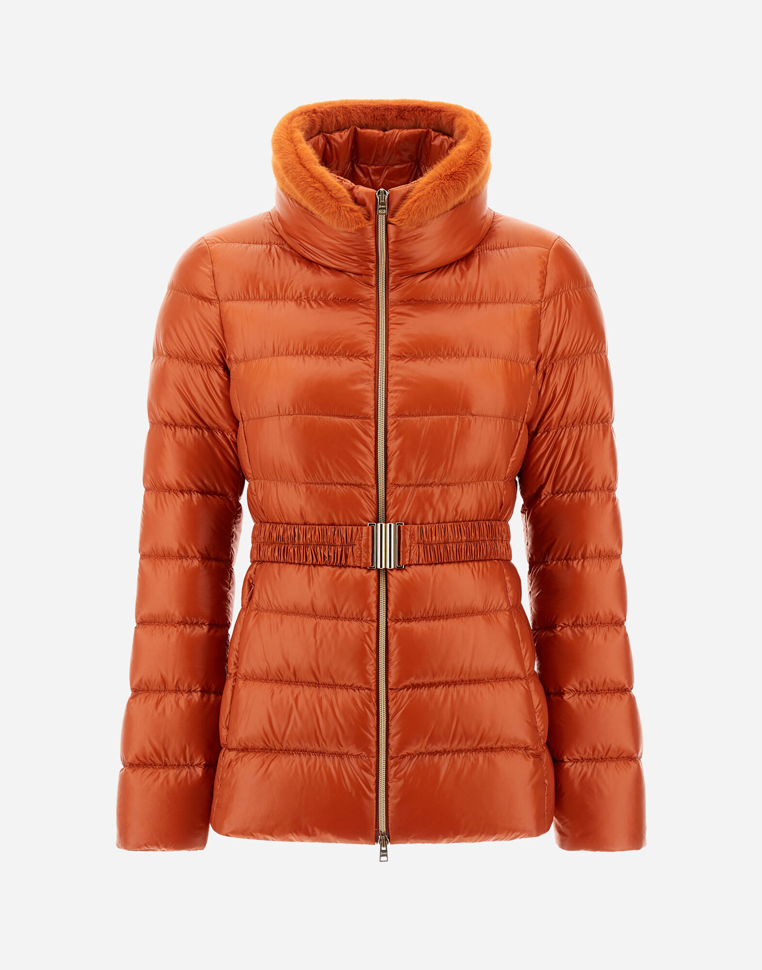 Herno orange jacket store