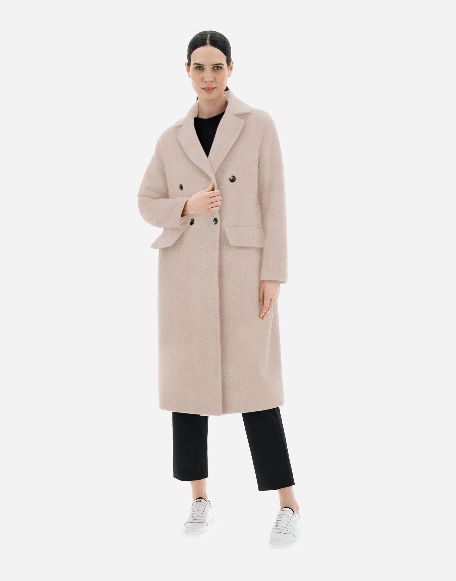 Light beige clearance wool coat