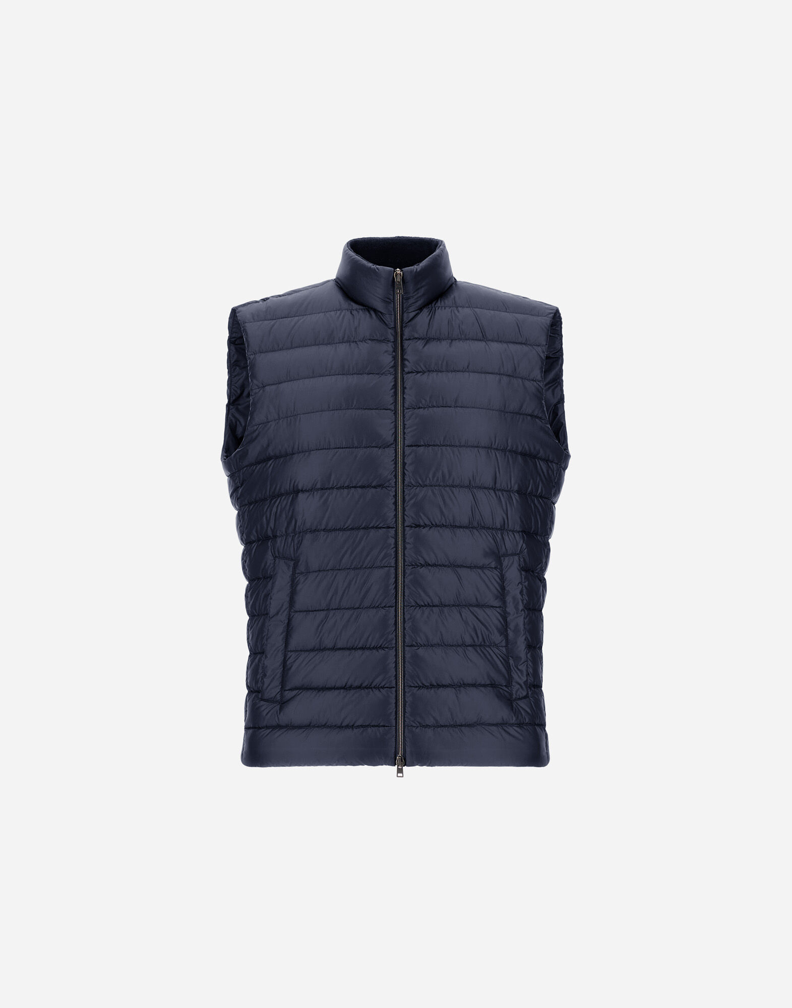 HERNO ダウンベスト メンズ ネイビー ジレ 44サイズ HERNO ヘルノ ダウンベスト/HERNO LEGEND IL GILET【大きい