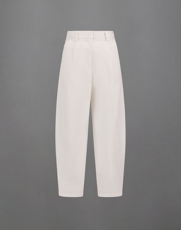Herno LAMINAR TROUSERS IN TECH-COTTON TWILL White PT00063DL132851006