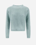 Herno RESORT SWEATER IN AZTECA Aquamarine MG00015DR702007103