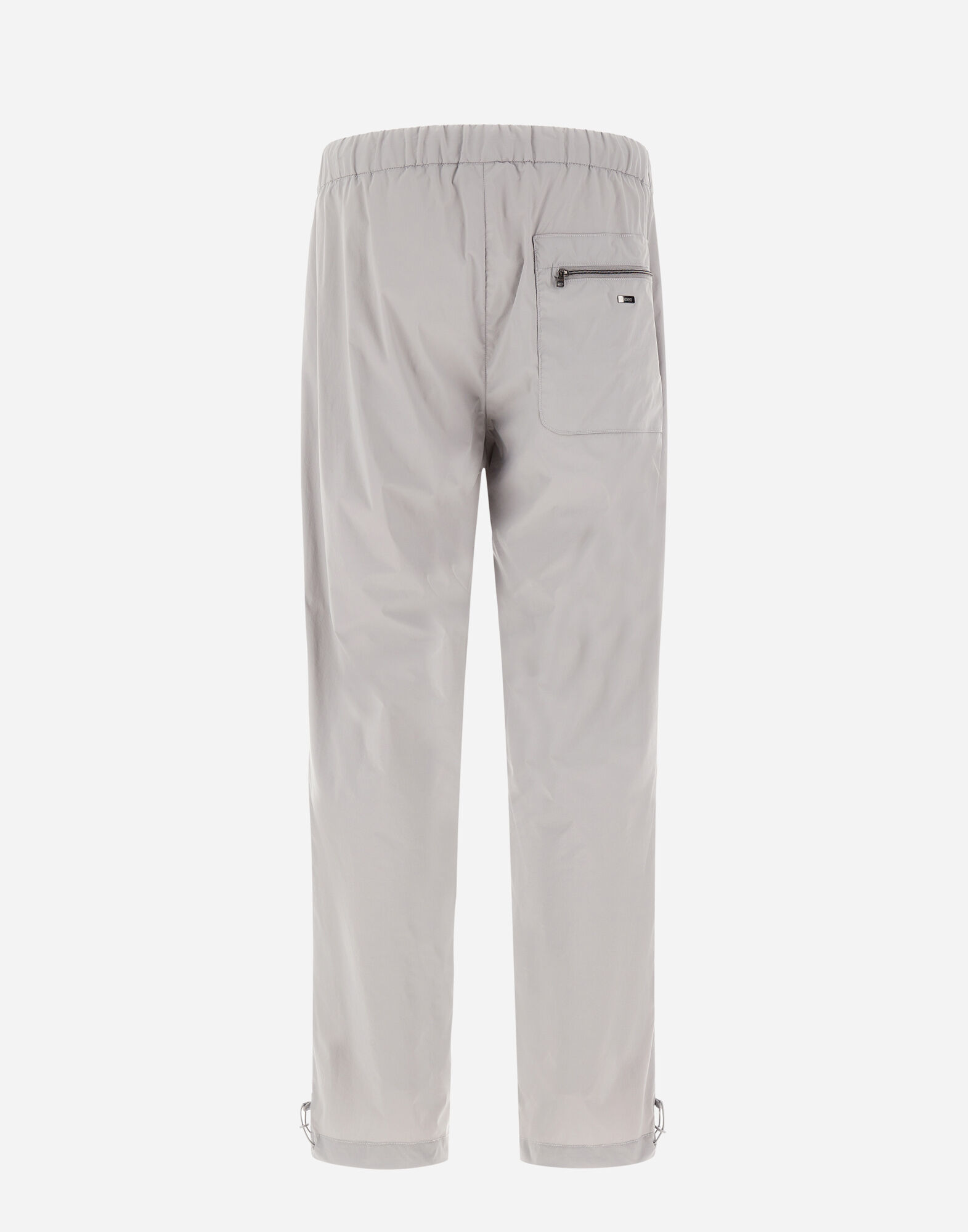 RESORT TROUSERS IN LIGHT NYLON STRETCH in Light Grey for Men