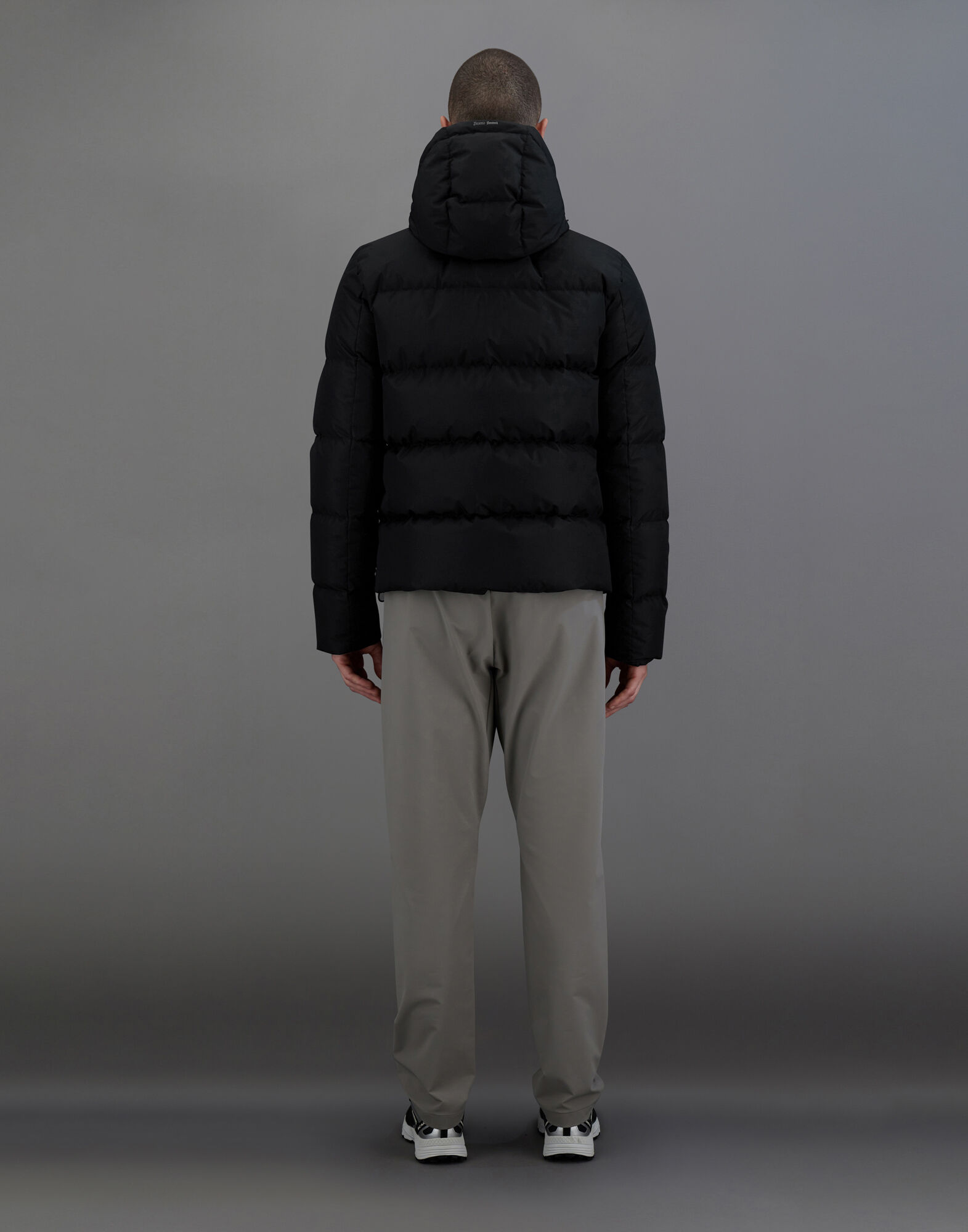 LAMINAR JACKET IN 2 LAYERS WINDSTOPPER in Black for Men | Herno®