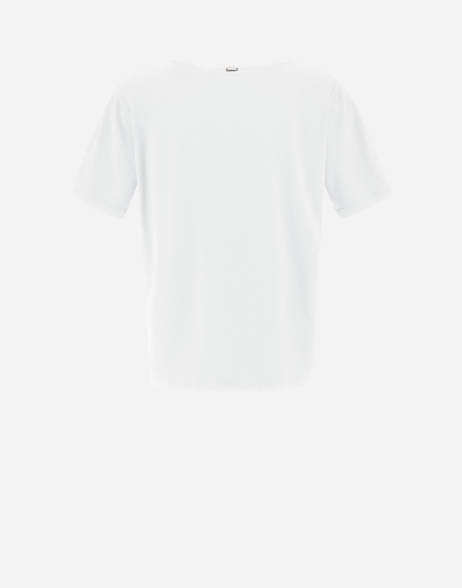 【HERNO】INTERLOCK JERSEY Tシャツ レディース INTERLOCK JERSEY Tシャツ ホワイト | Herno® (ヘルノ)