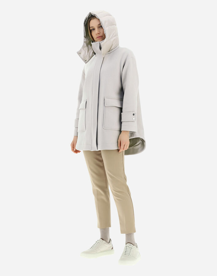 Herno Women Soft Wool Cargo Pants