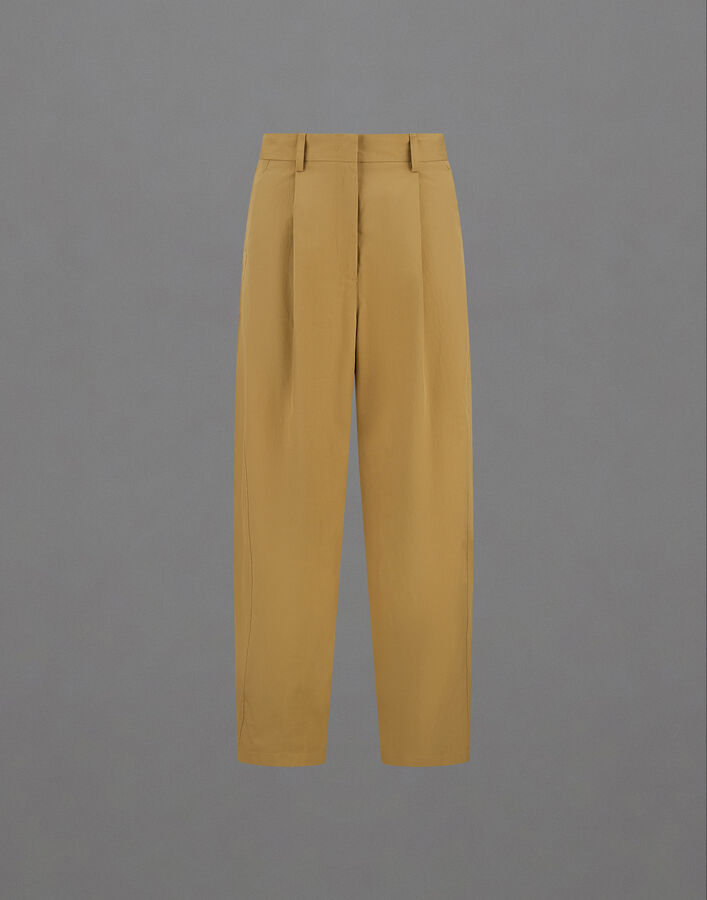 Herno LAMINAR TROUSERS IN COMFORT TECH Olive Green PT00063DL12846S7305