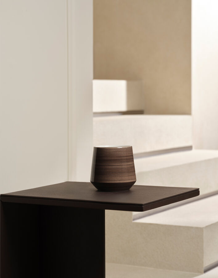 Herno HERNO HABITA VERSATILE VASE Coffee CANDLEVASECERAMICA018980