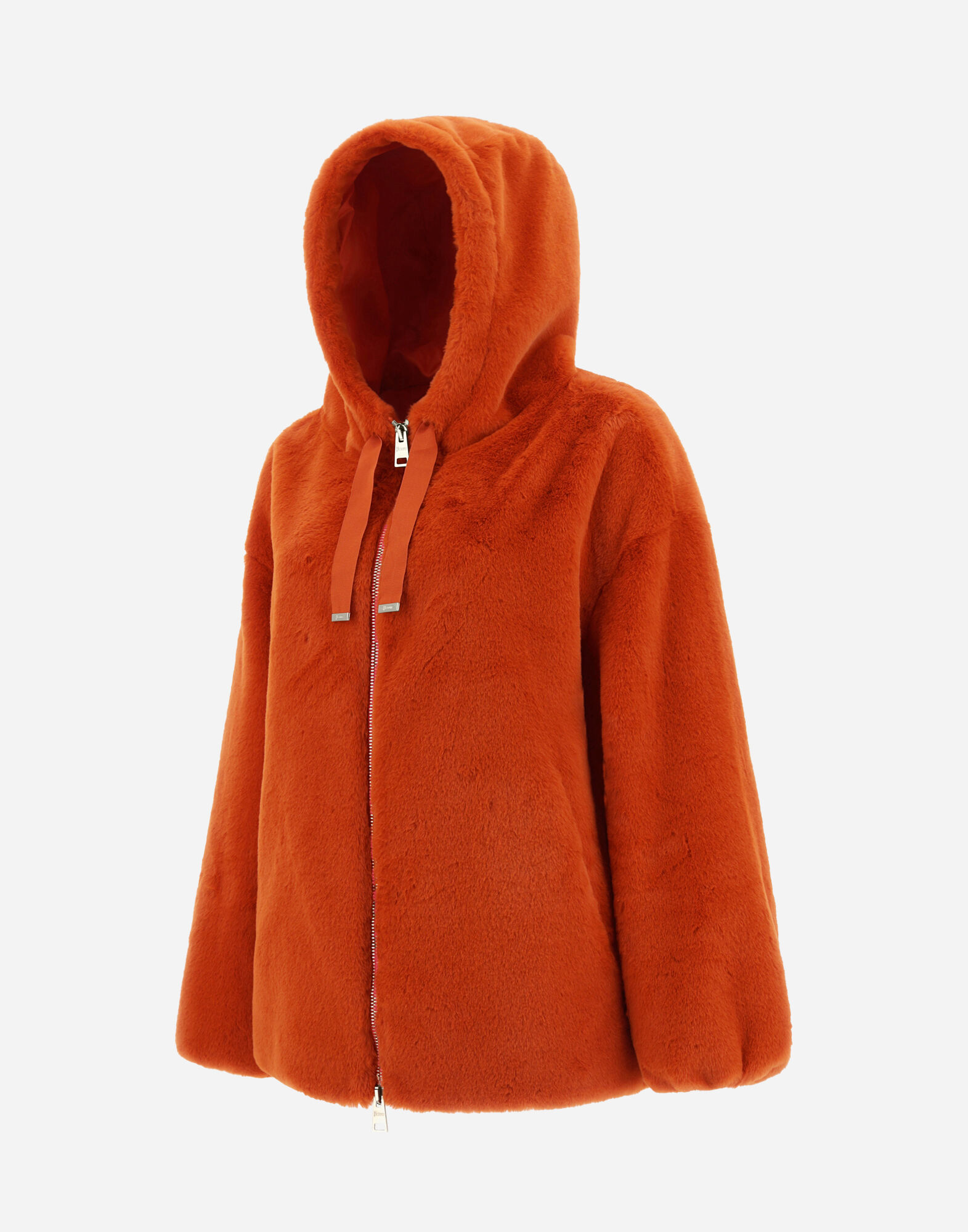 Topshop store fur hoodie