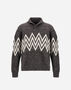 Herno SWEATER IN MELANGE WOOLÂ BLEND Iron MG000188U702959487