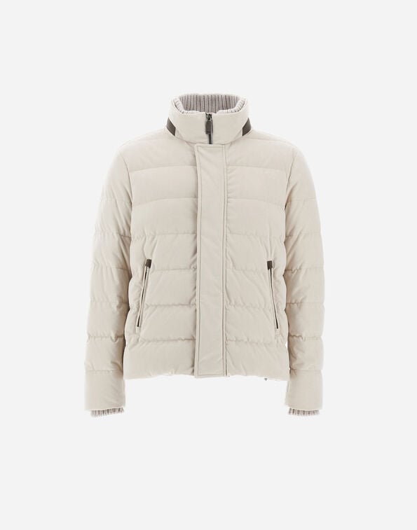 Herno SUEDE EFFECT JACKET Ice PI0015UNW124541310