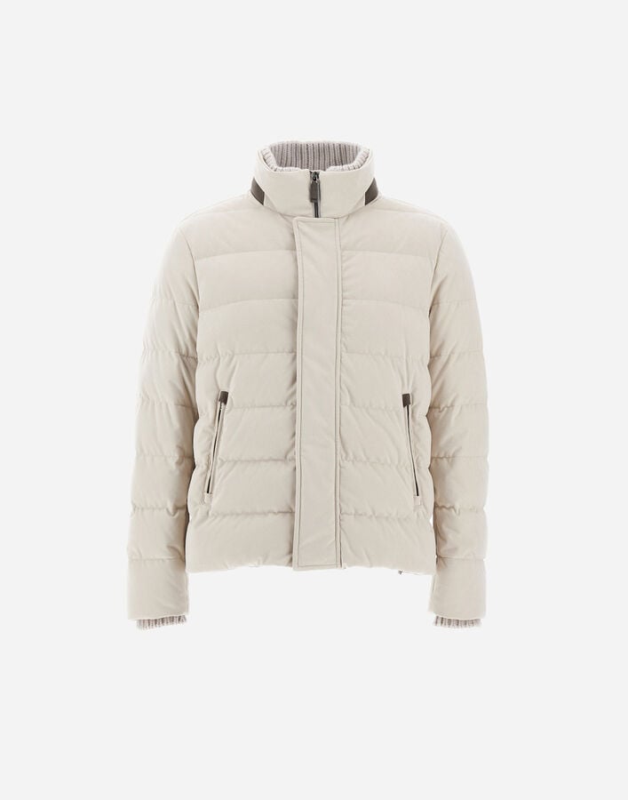 Herno SUEDE EFFECT JACKET Ice PI0015UNW124541310