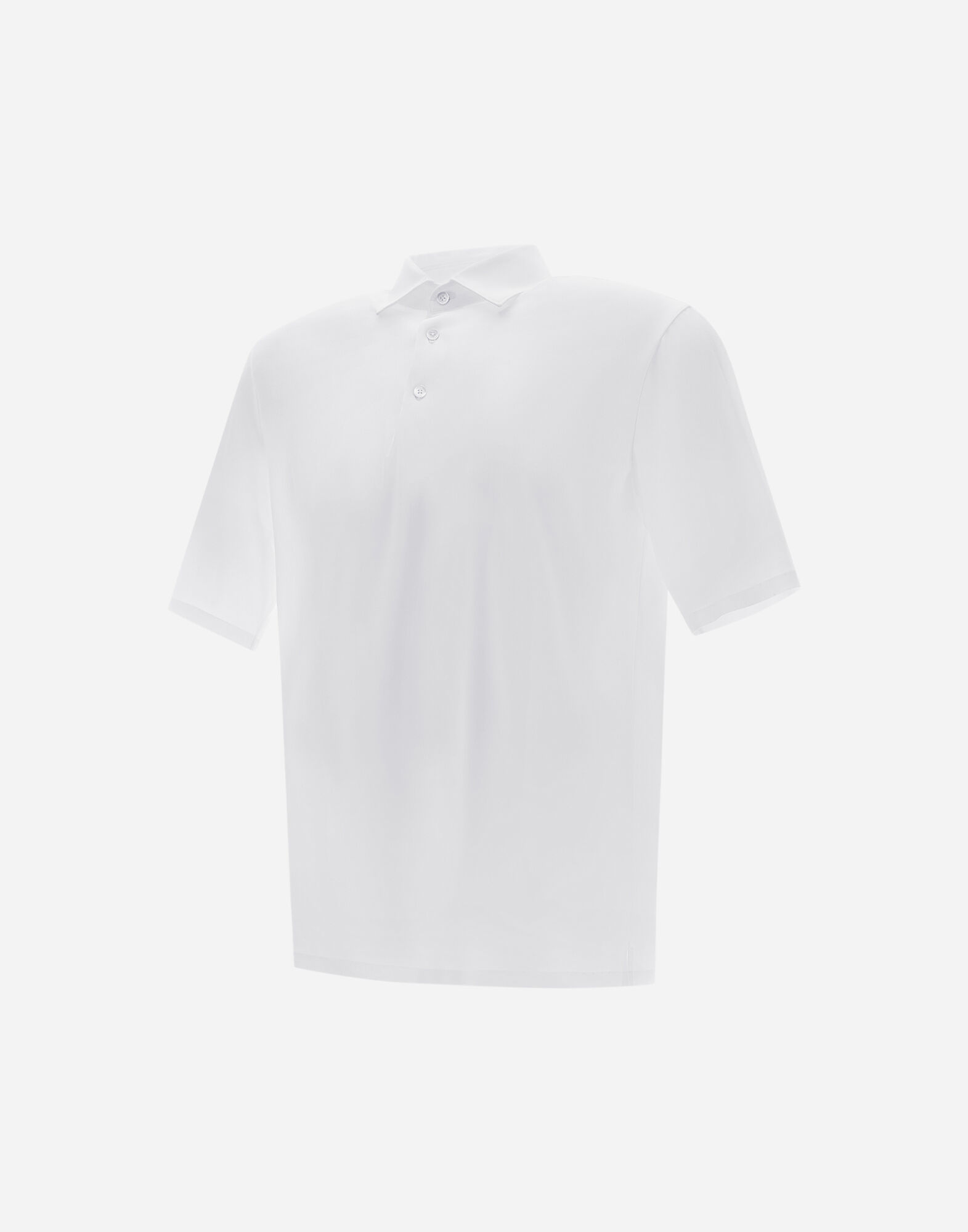 SPRING ULTRALIGHT SCUBA POLO SHIRT in White for Men | Herno®