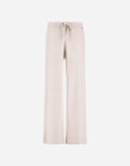 Herno TROUSERS IN RIBBED WOOL CASHMERE Chantilly PT0001DNW702551985