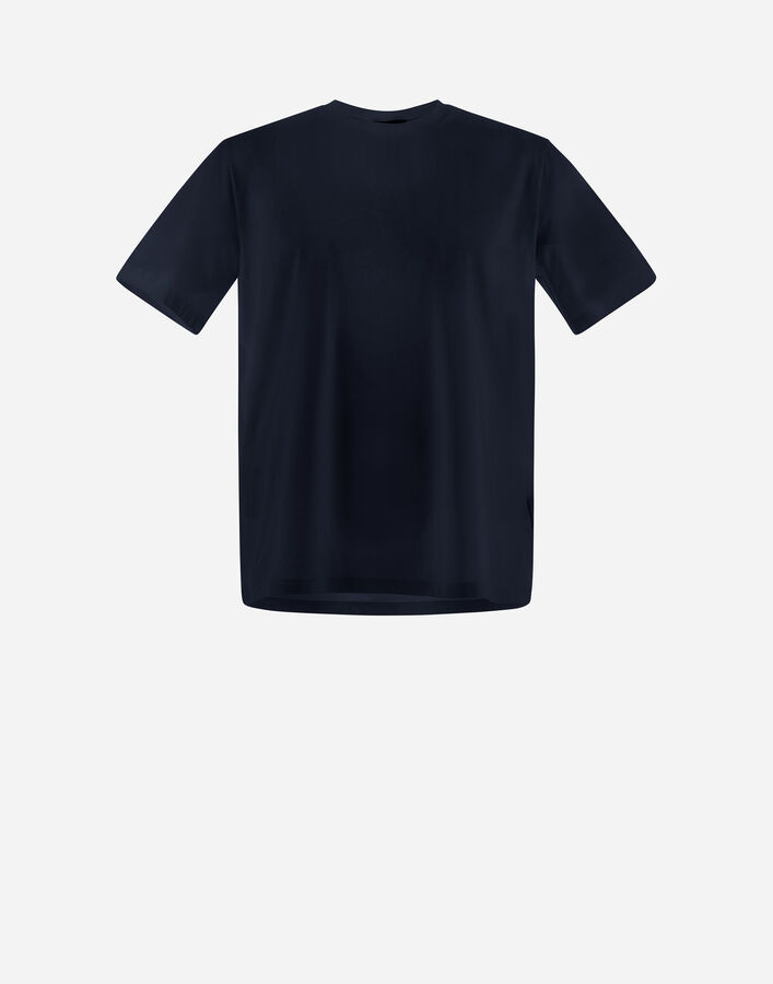Herno SUPERFINE&nbsp;COTTON STRETCH T-SHIRT Navy Blue JG000174U520039200