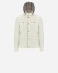 Herno CASHMERE SILK BOMBER Avorio PI0624U380871200