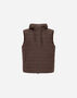 Herno SUEDE EFFECT VEST Dark Brown PI001221U124548993