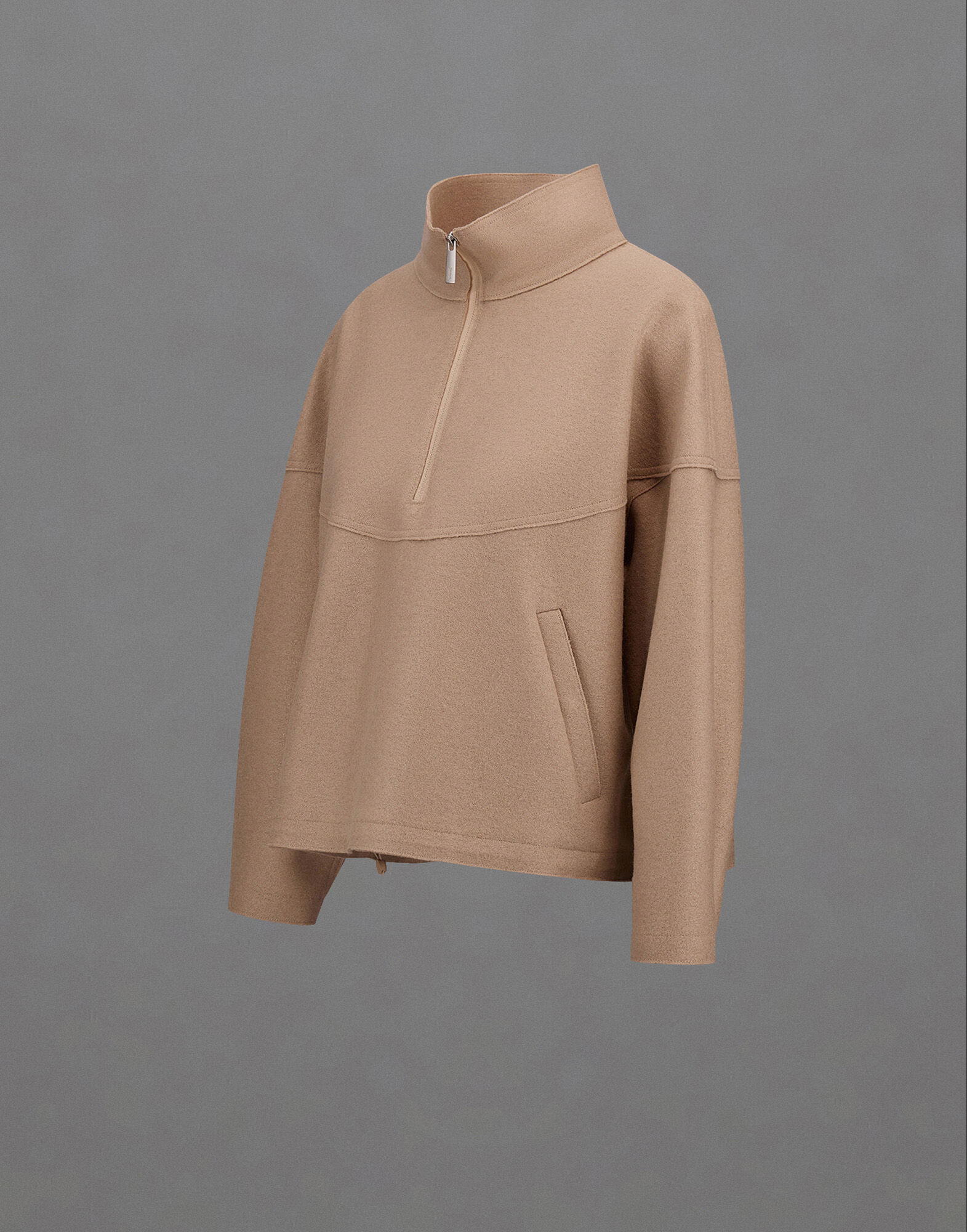 【美品】HERNO×Laminar ゴアテックス ジャケット ライトベージュL LAMINAR JACKET IN COMPACT WOOL in Light Camel | Herno®