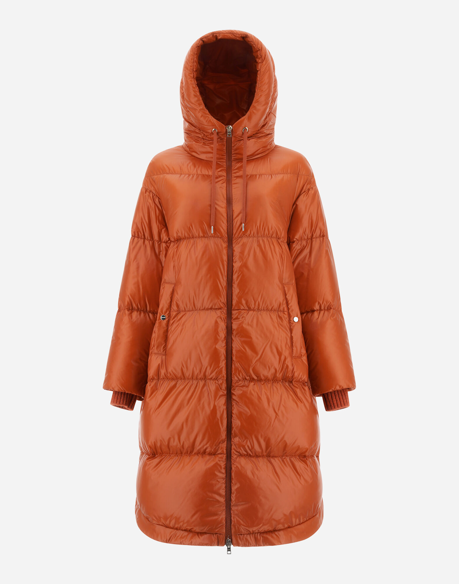 Orange sale parka womens