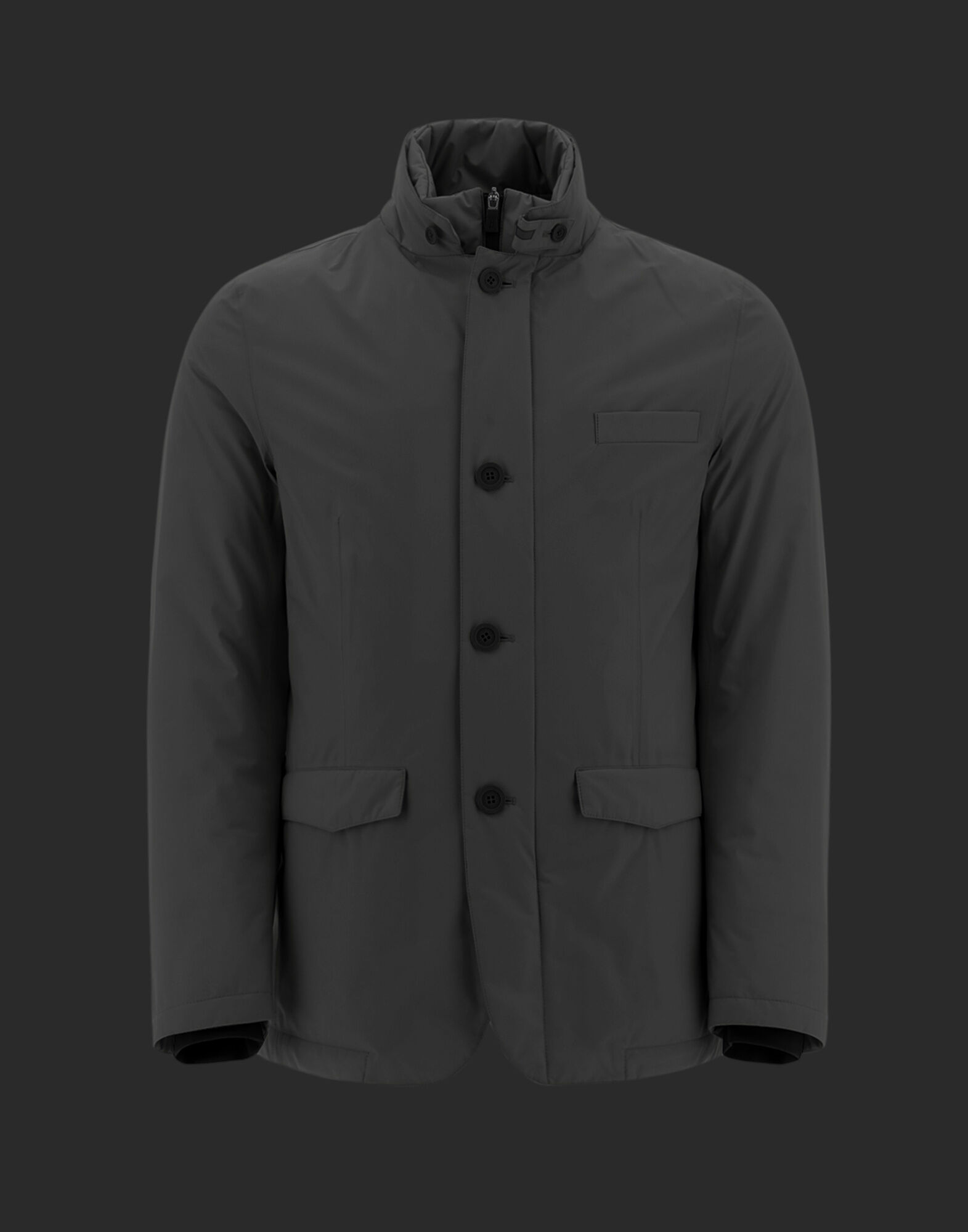 LAMINAR BLAZER IN GORE TEX in Badger grey for Men Herno