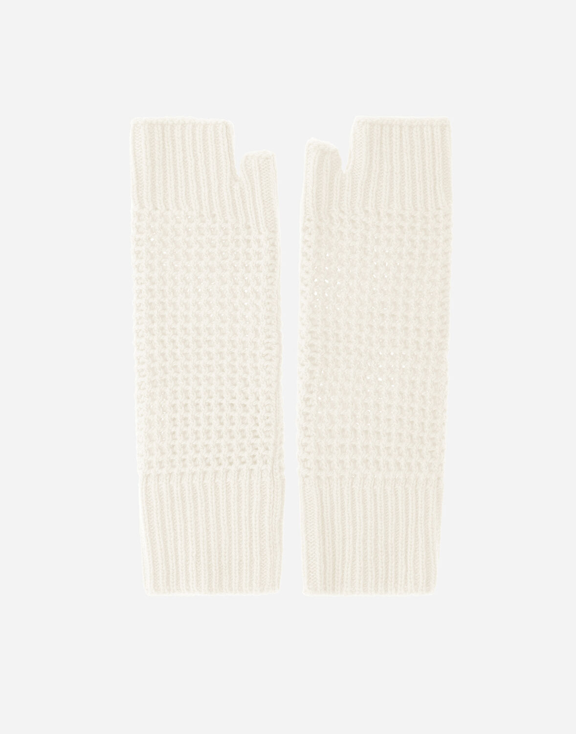 Herno インフィニティ カットアウト Resort アームウォーマー In White