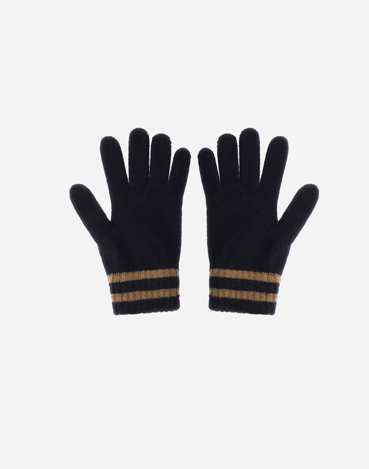 HERNO GLOVES IN STRIPES KNIT KIT 