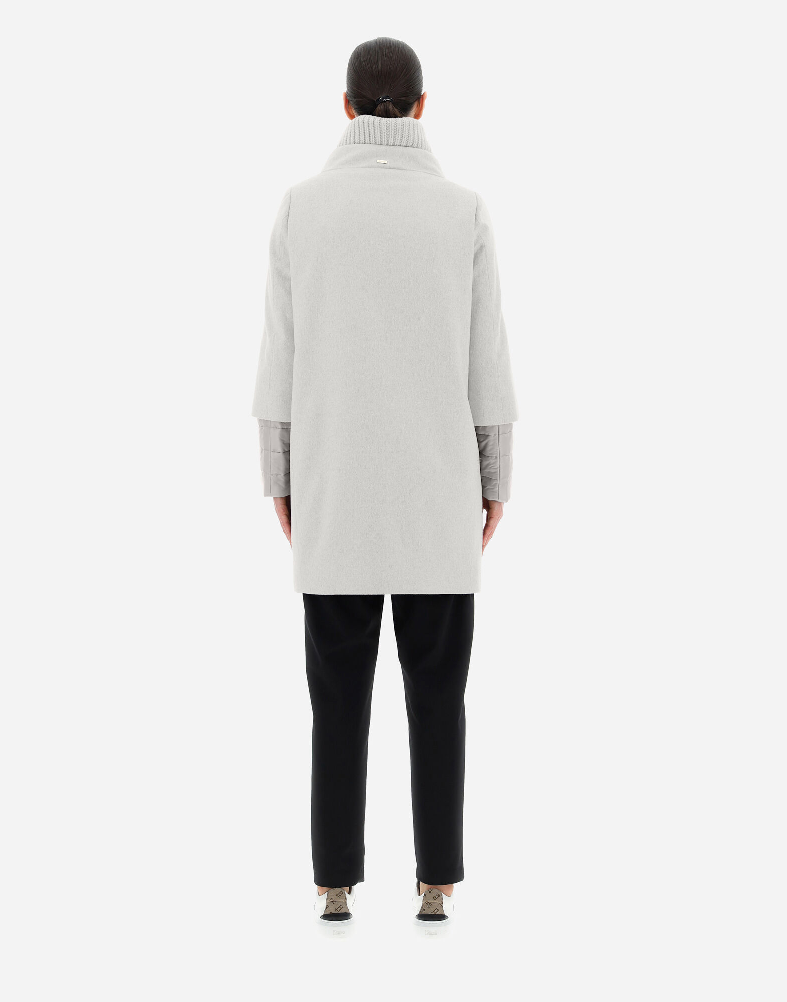 Herno cashmere hotsell silk parka