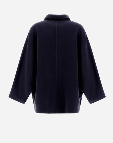レディース ニュー・モダンウール コート ネイビーブルー | Herno 