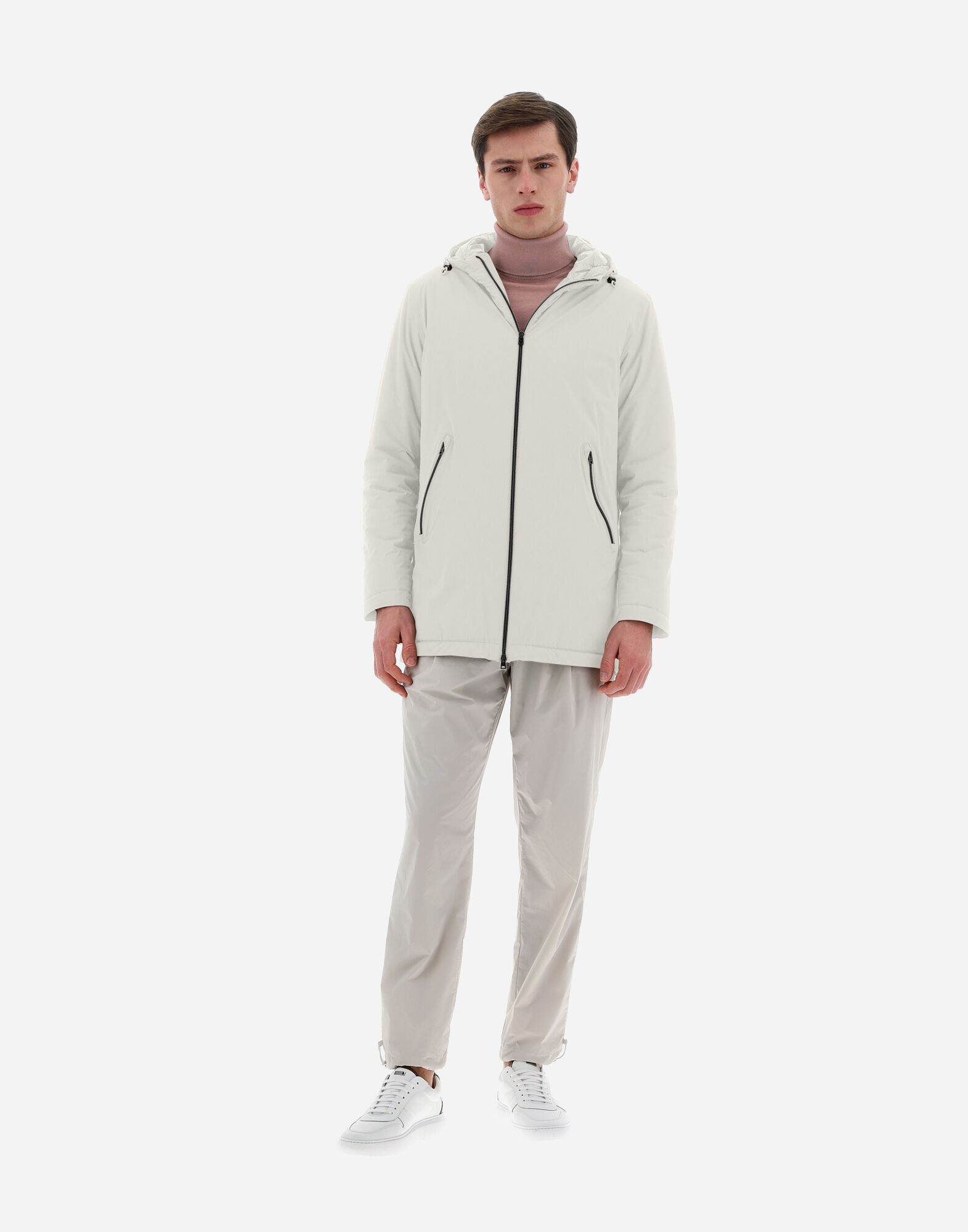 GIACCONE TRAVEL HERNO UOMO RESORT in White for Men Herno