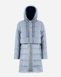 Herno CASHMERE, SILK AND NYLON ULTRALIGHT PARKA Light Blue PI001755D380879004