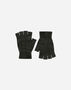 Herno GLOVES IN 100% WOOL Green/Beige GUA00003X701007720