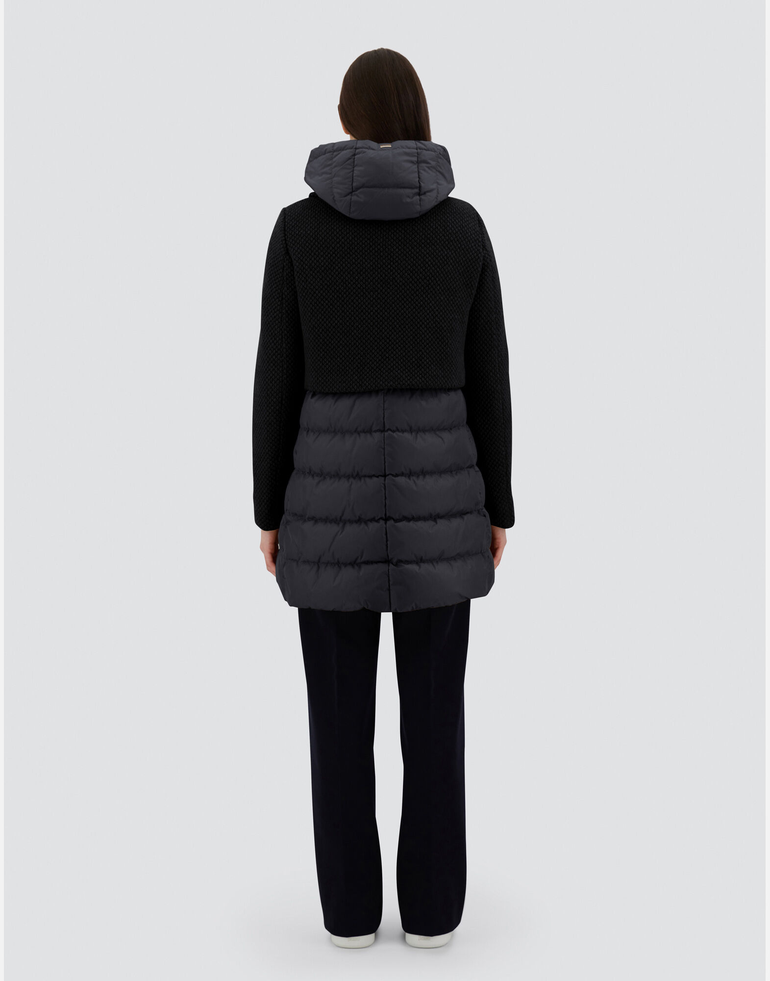 A-SHAPE JACKET IN NYLON ULTRALIGHT in Black for Women | Herno®