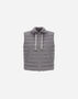 Herno RESORT VEST IN LUCENT CASHMERE WOOL Light Grey PI00145DR33444R9406