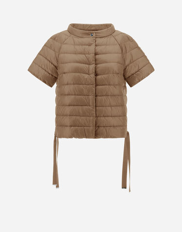 レディース NYLON ULTRALIGHT ケープジャケット キャメル | Herno 