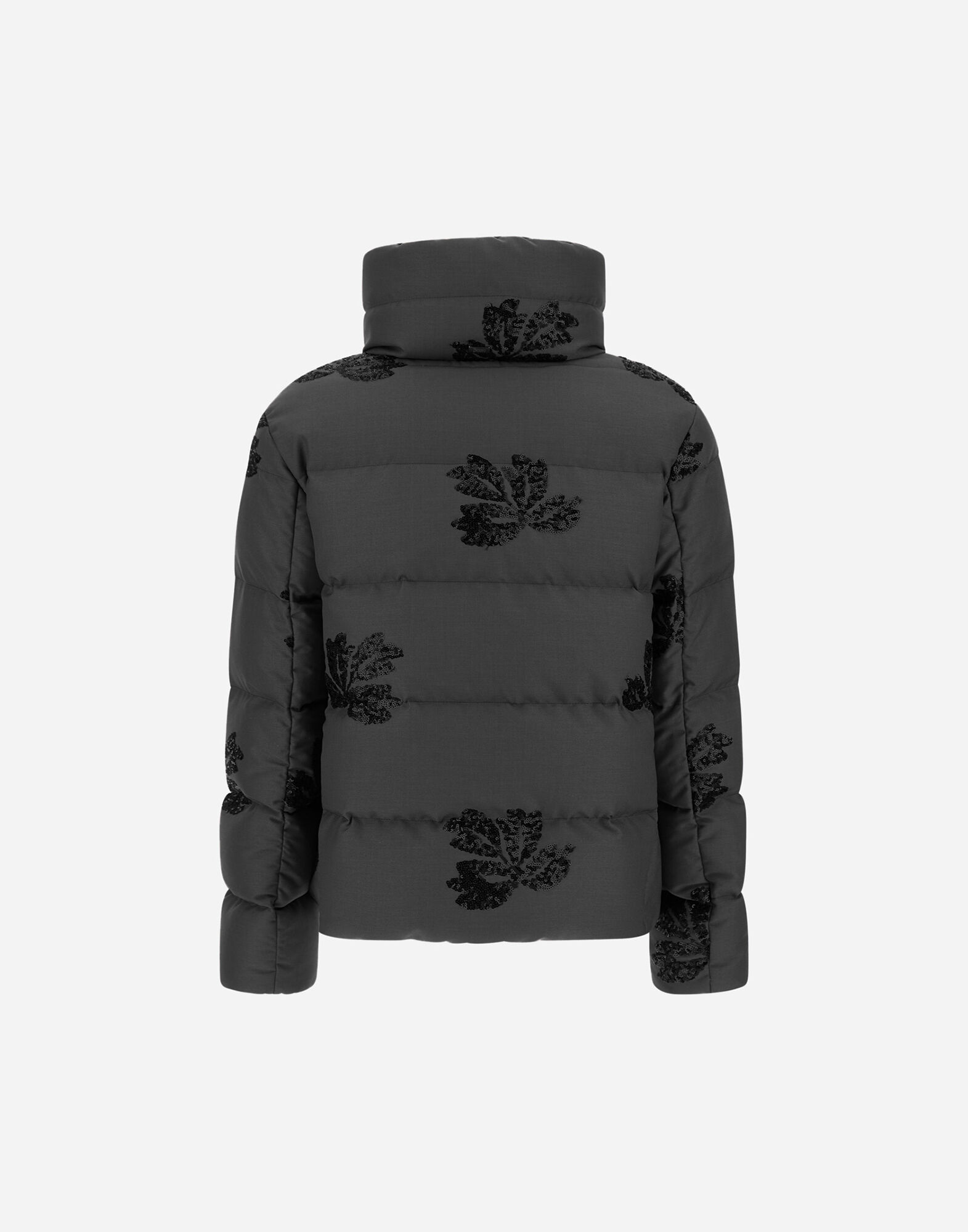 レディース 刺繍入りフランネル ジャケット アイアン | Herno® (ヘルノ)