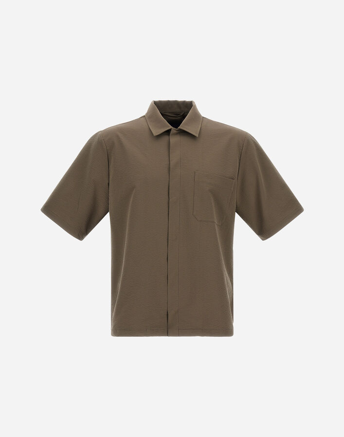 Herno SEER-CREASE SHIRT Military Green CM000012U126847745