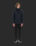 Herno TECHNICAL FLANNEL LAMINAR BLAZER Blue PI101UL122909201