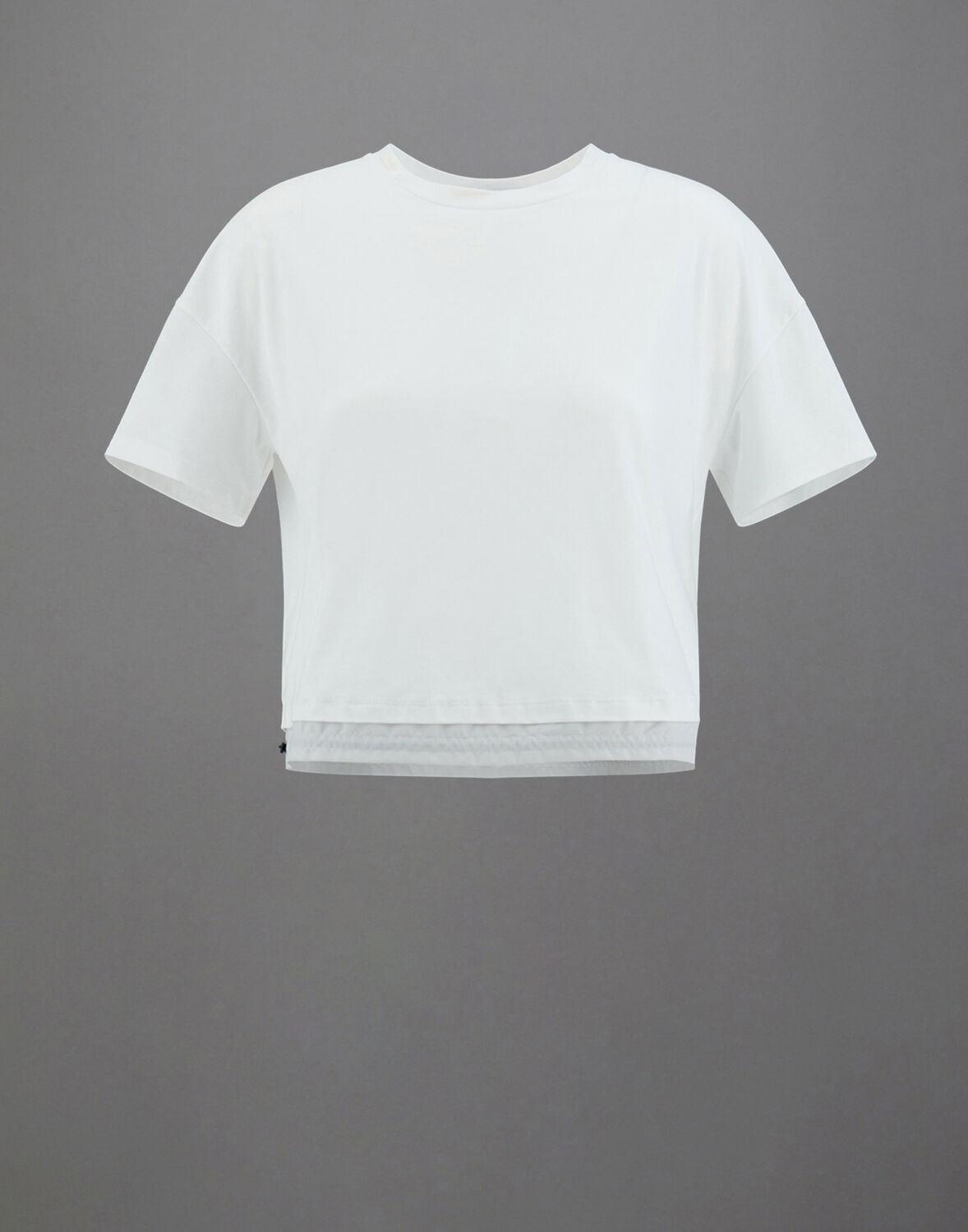 Herno Laminar Dynamic Interlock ドローストリングtシャツ In White