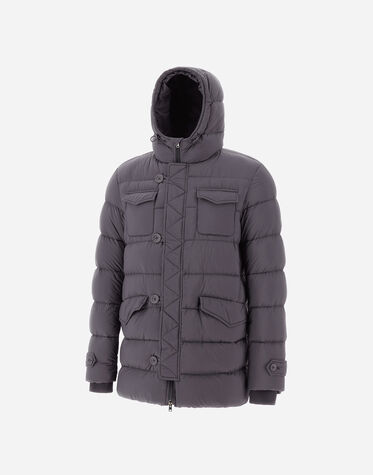 メンズ レジェンド レスキモー コート グレー | Herno® (ヘルノ)
