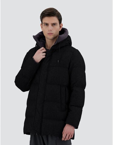 JACKET IN CASHMERE, SILK AND ECOAGE in Black for Men Herno®