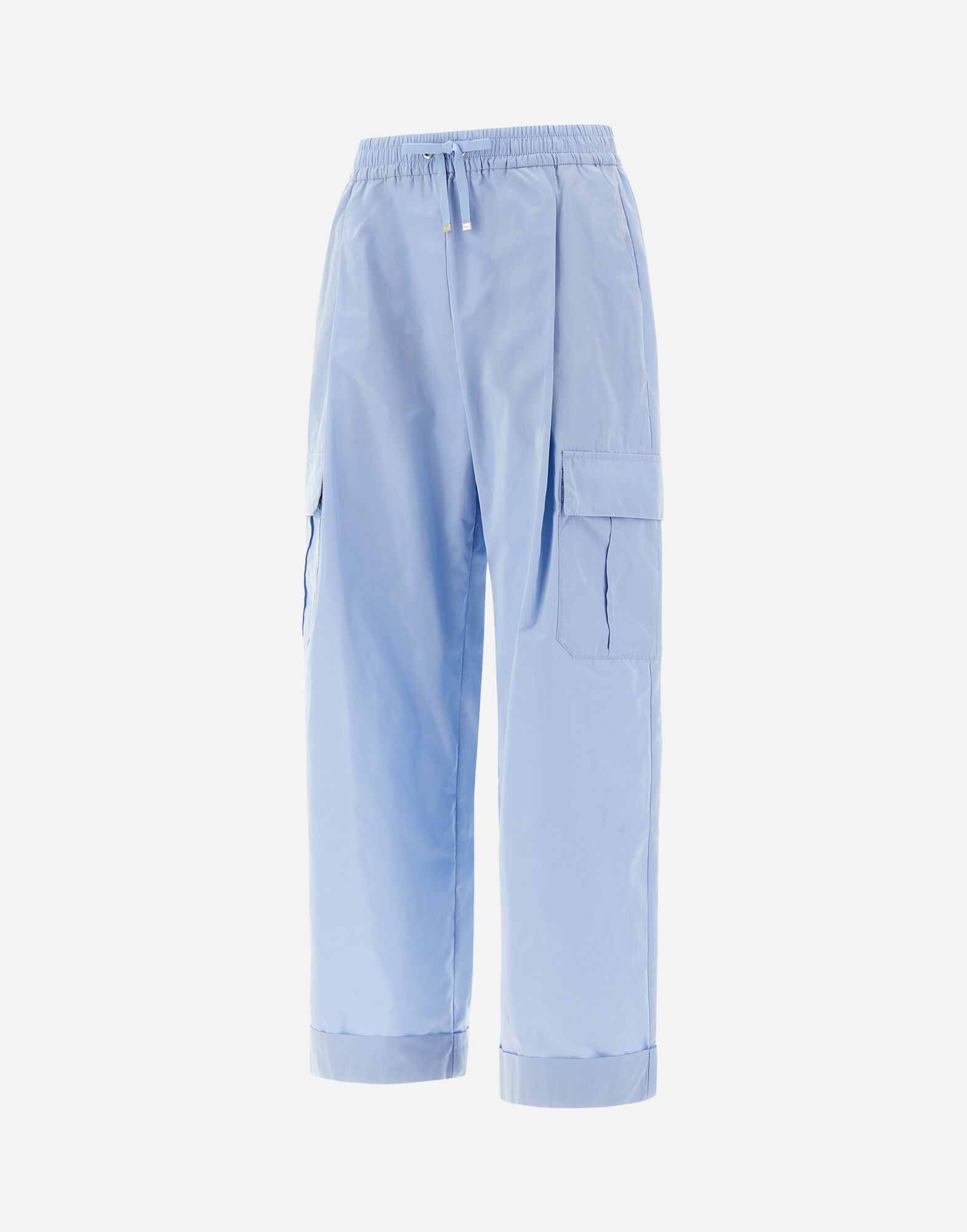 Herno logo-patch taffeta jacket - Blue