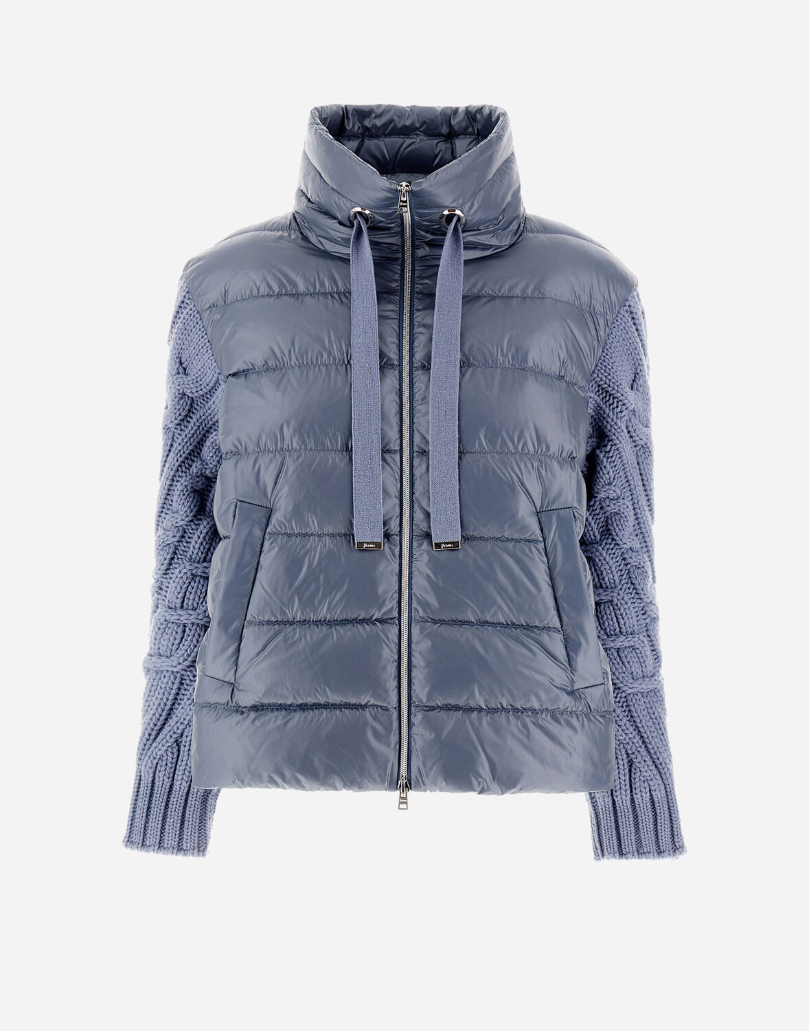 Herno ナイロン ウルトラライト＆インフィニティ ブレード Resort ケープ In Light Blue