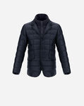 Herno NYLON ULTRALIGHT BLAZER WITH FLEECE BIB Navy PI0659U120209200