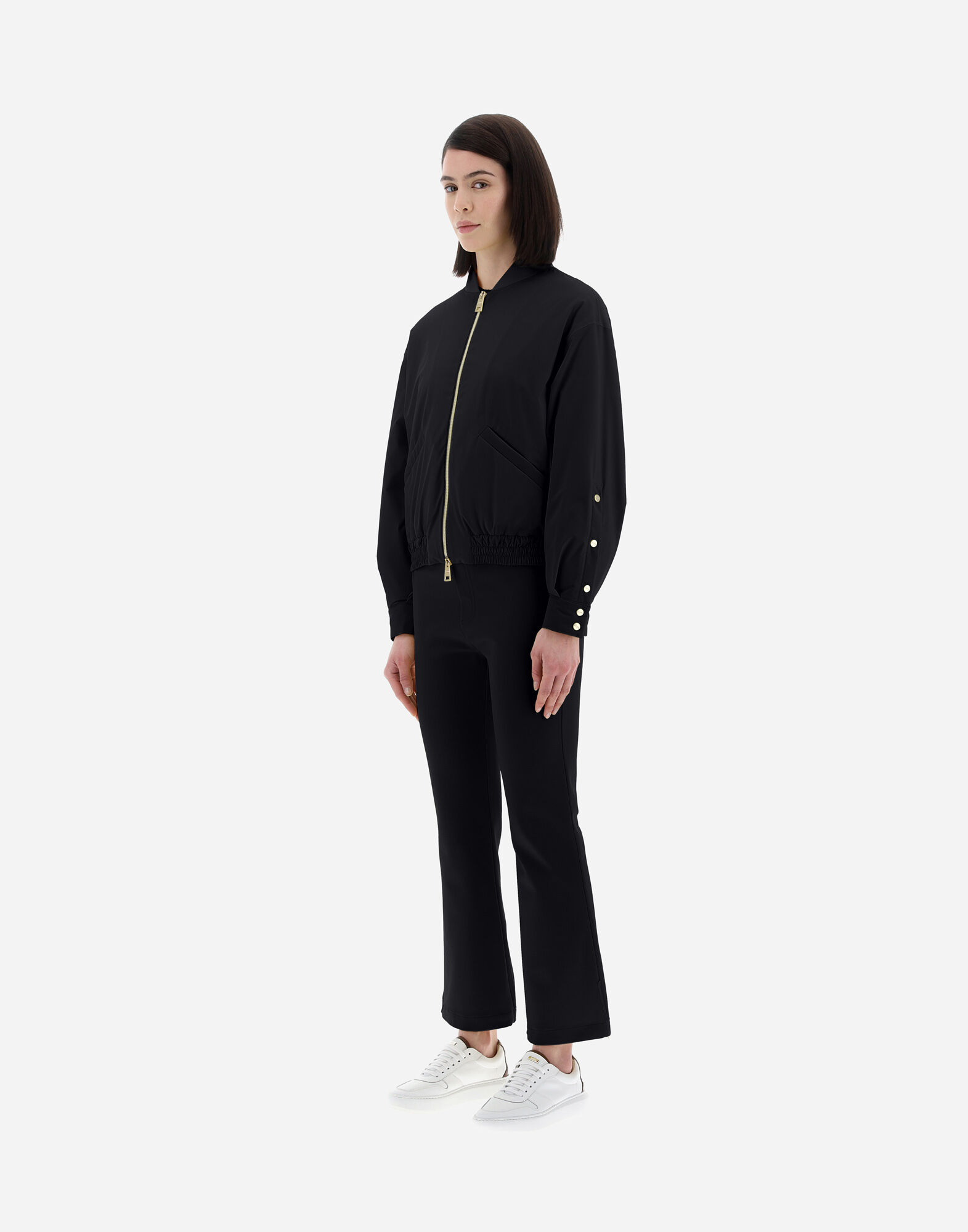 GIUBBOTTO TRAVEL RESORT HDM in Black for Women Herno
