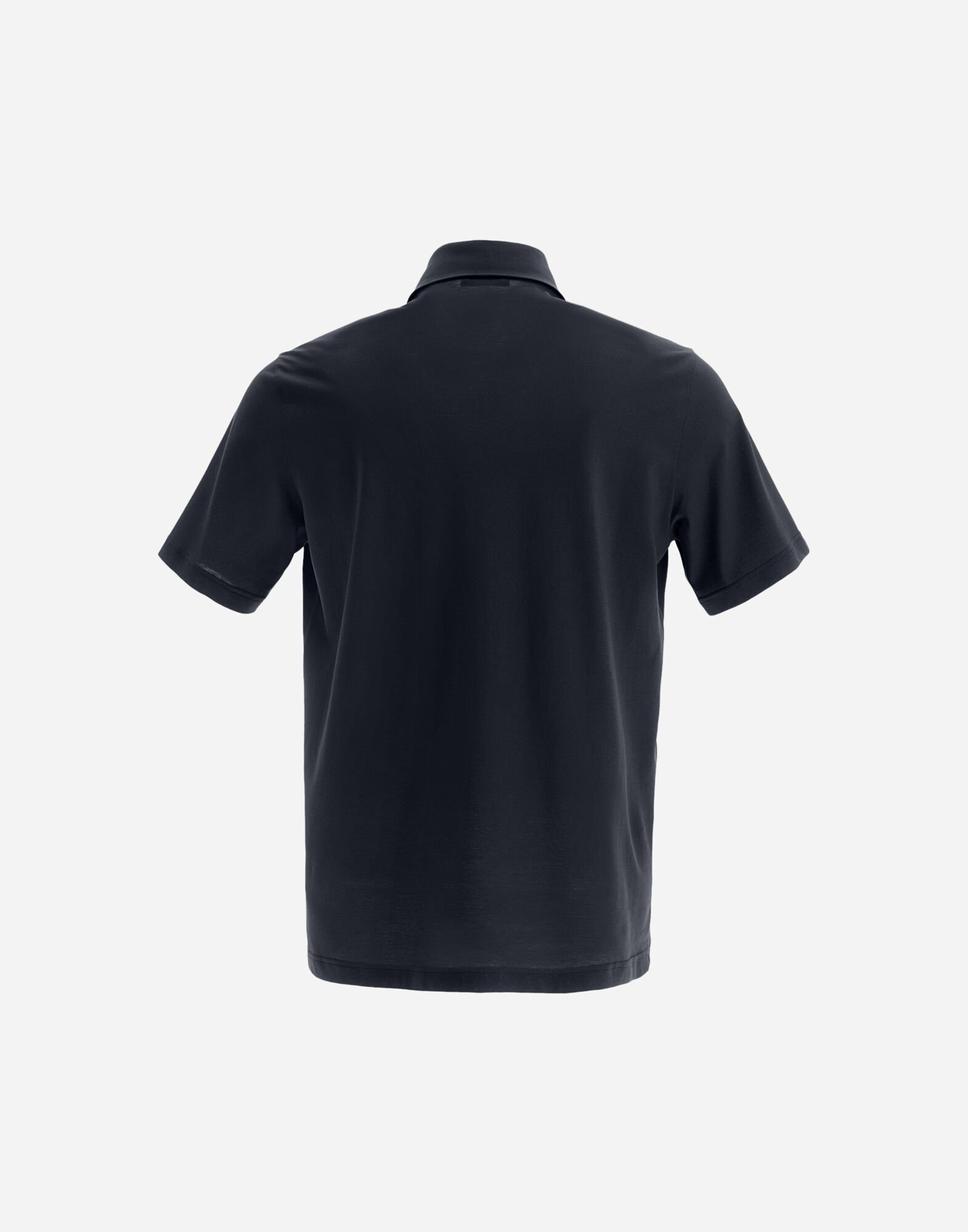 Tシャツ・カットソー HERNO SS24 CREPE POLO (JPL00115U.52005 094 9200 NAVY BLUE) JERSEY CREPE POLO SHIRT in Navy Blue for Men | Herno®