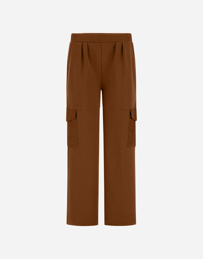 Herno TROUSERS IN 100% COTTON INTERLOCK AND ARENDELLE Caramel PT000141D521178030