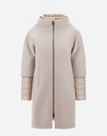 Herno ECO-WOOL & NYLON ULTRALIGHT COAT Chantilly CA000442D333441985