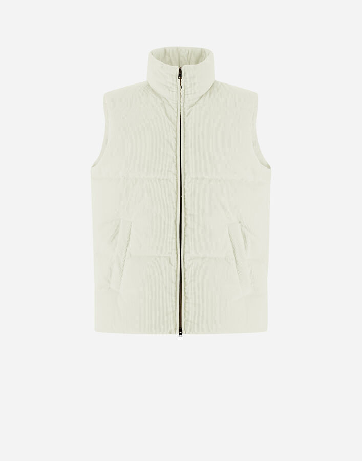 Herno Hood Long Down vest outer PI1247D-12017-9408 gray 42