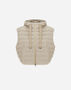 Herno VEST IN SHINY RIBBED KNIT Chantilly PI002034D126801985